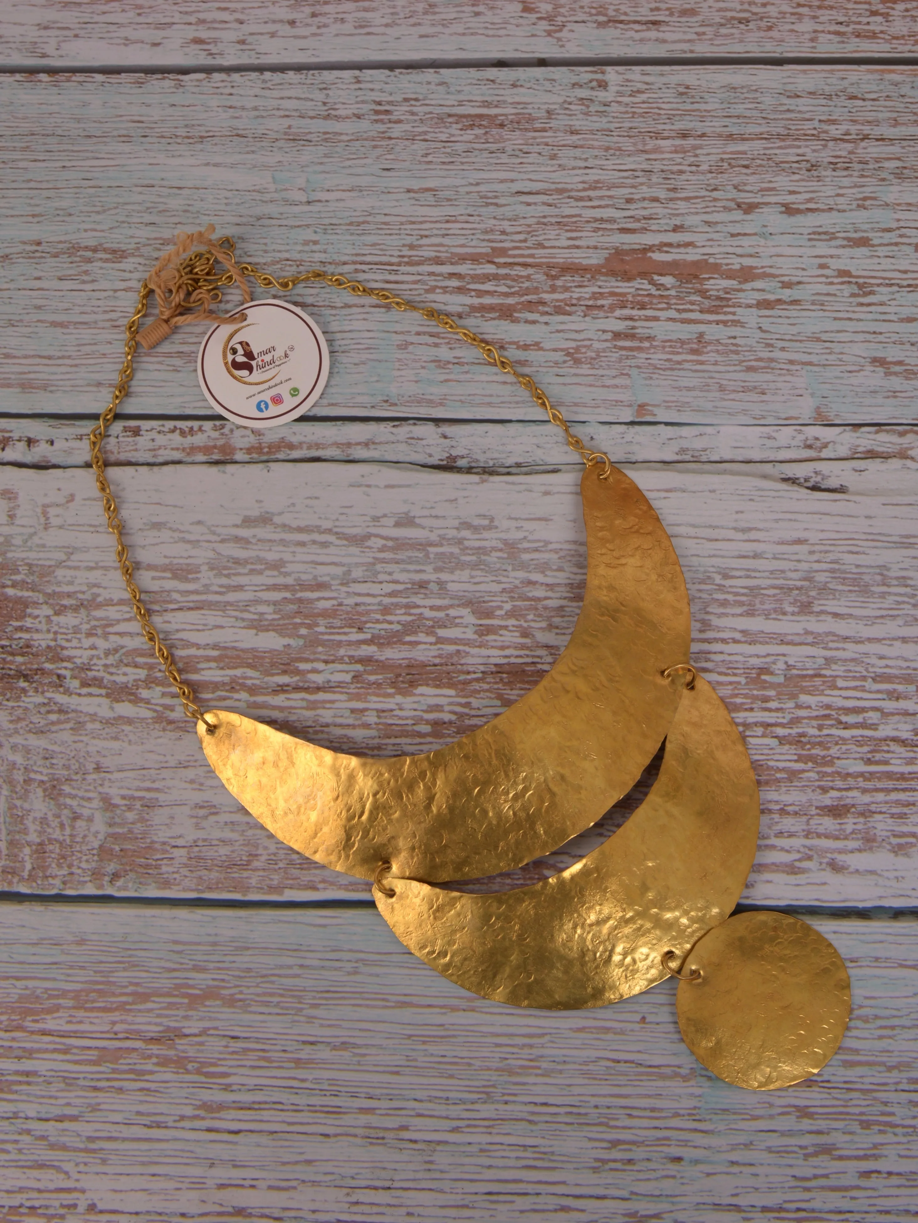 Amara Contemporary Dokra Necklace