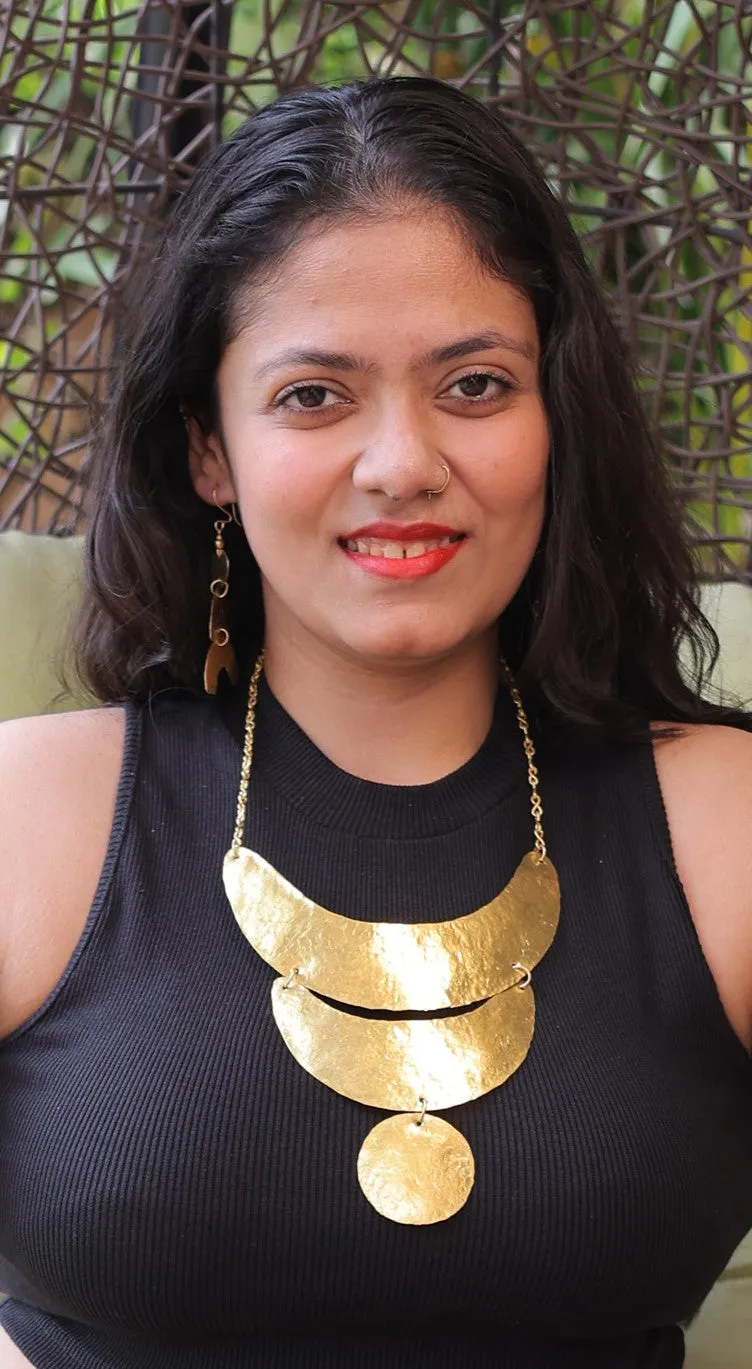 Amara Contemporary Dokra Necklace