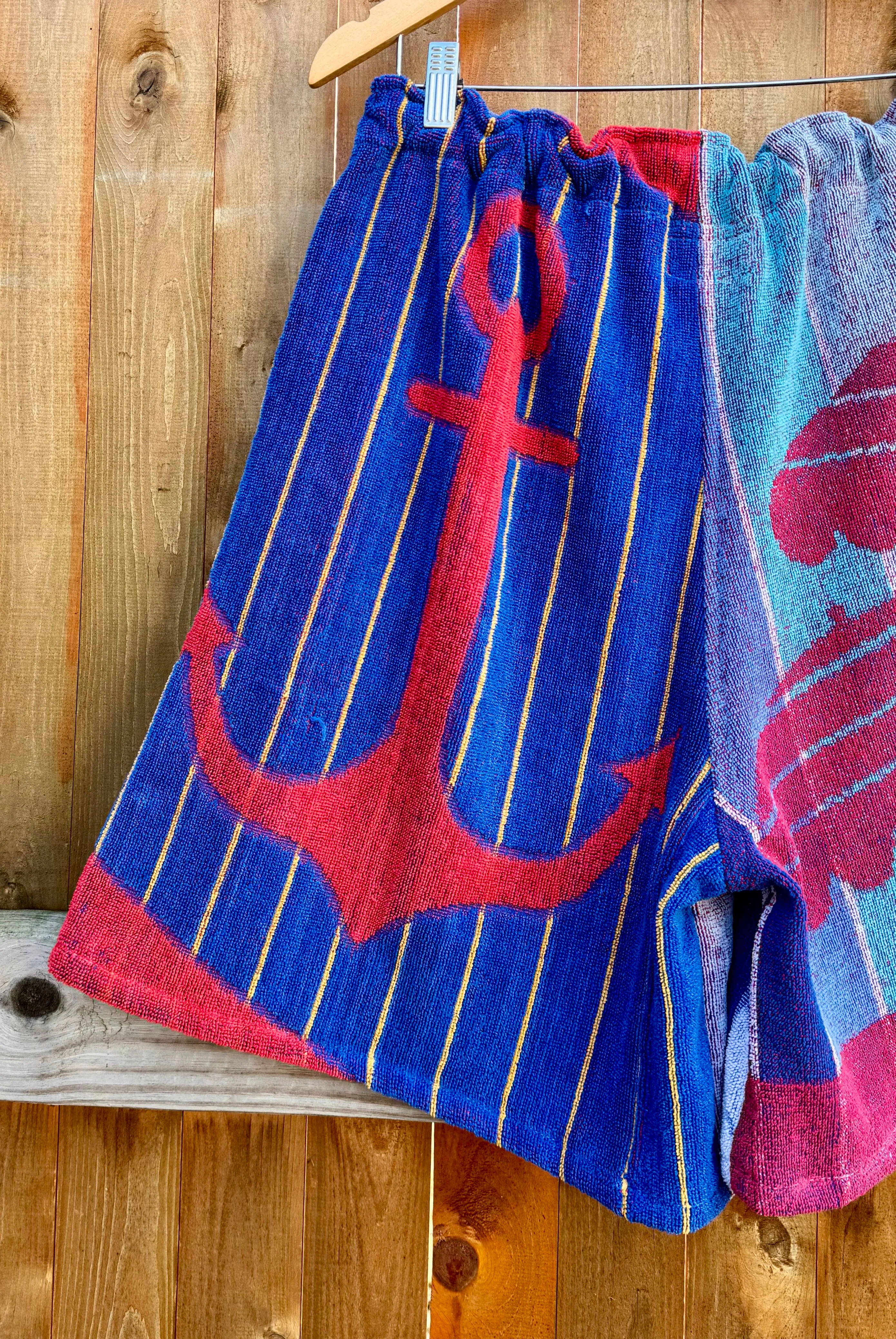 Anchors away board shorts, L/XL 