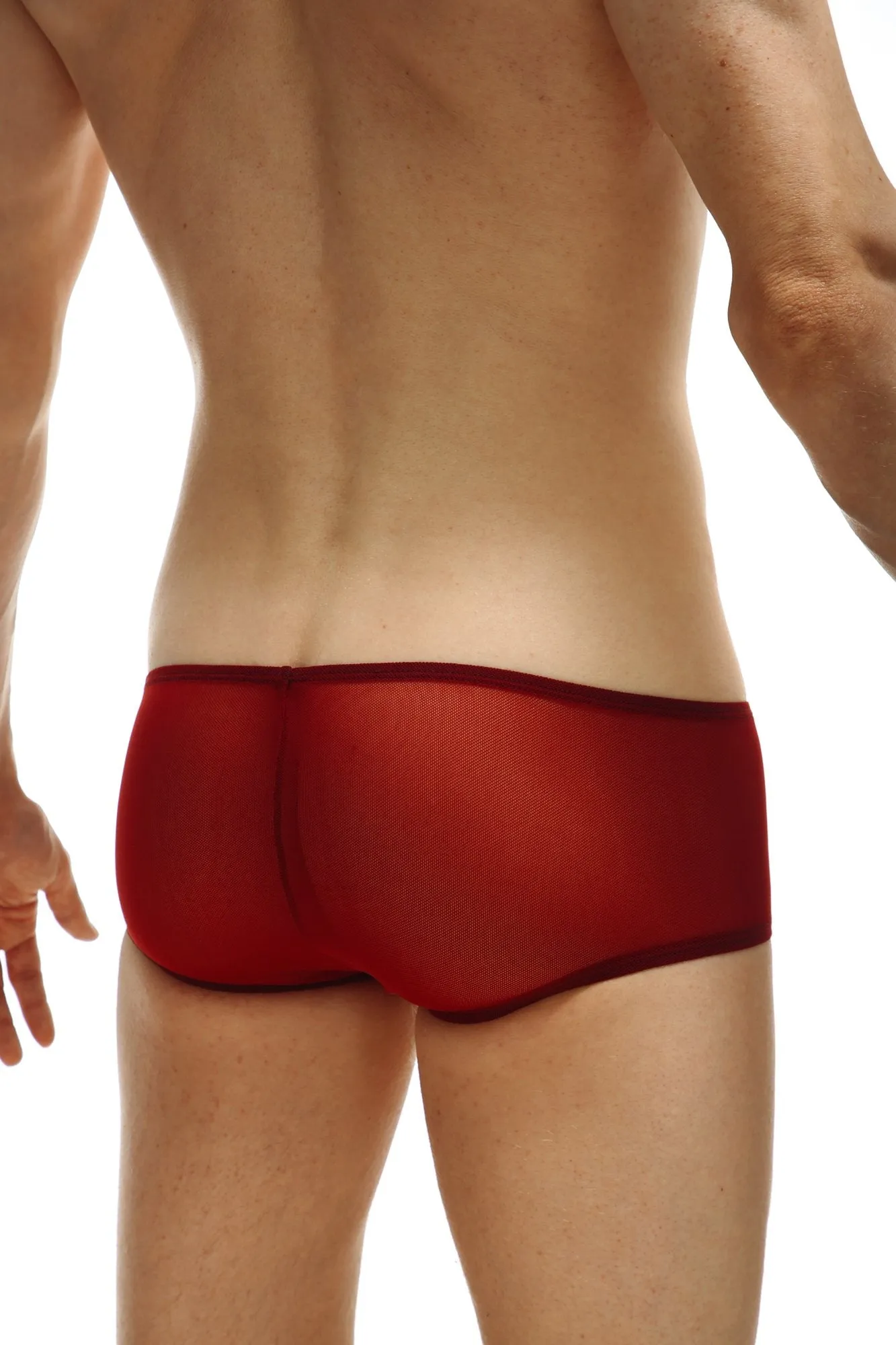 Boxer Chill Net Burgundy
