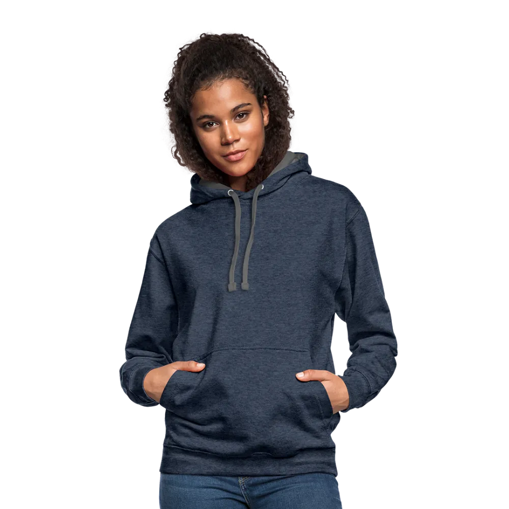 Contrast Hoodie