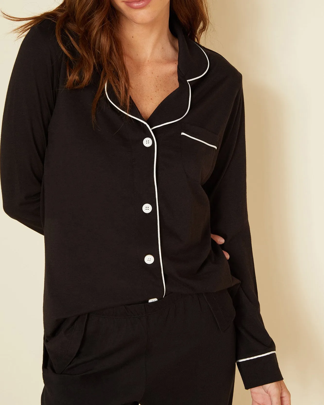 Cosabella Bella Long Sleeve Top & Pant Pajama Set