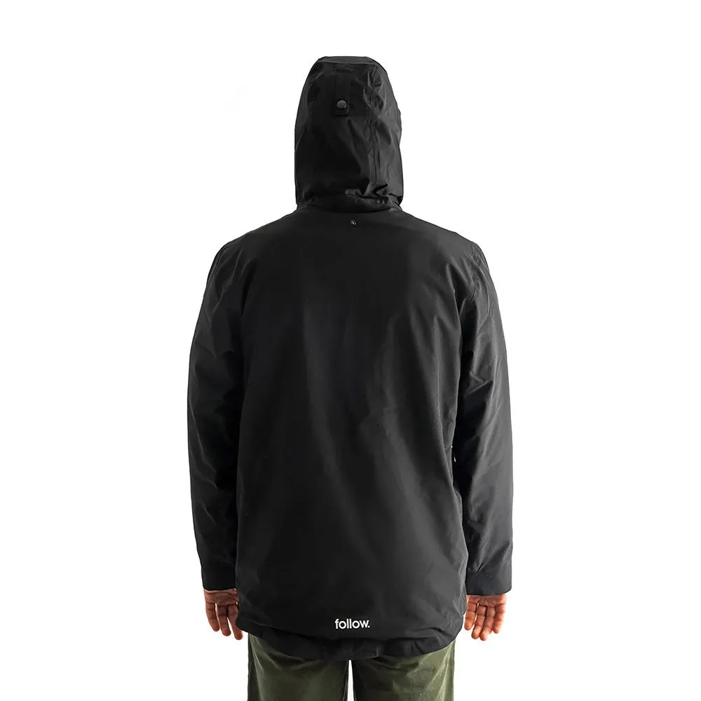 Follow Layer 3.11 Outer Spray Anorak - Black