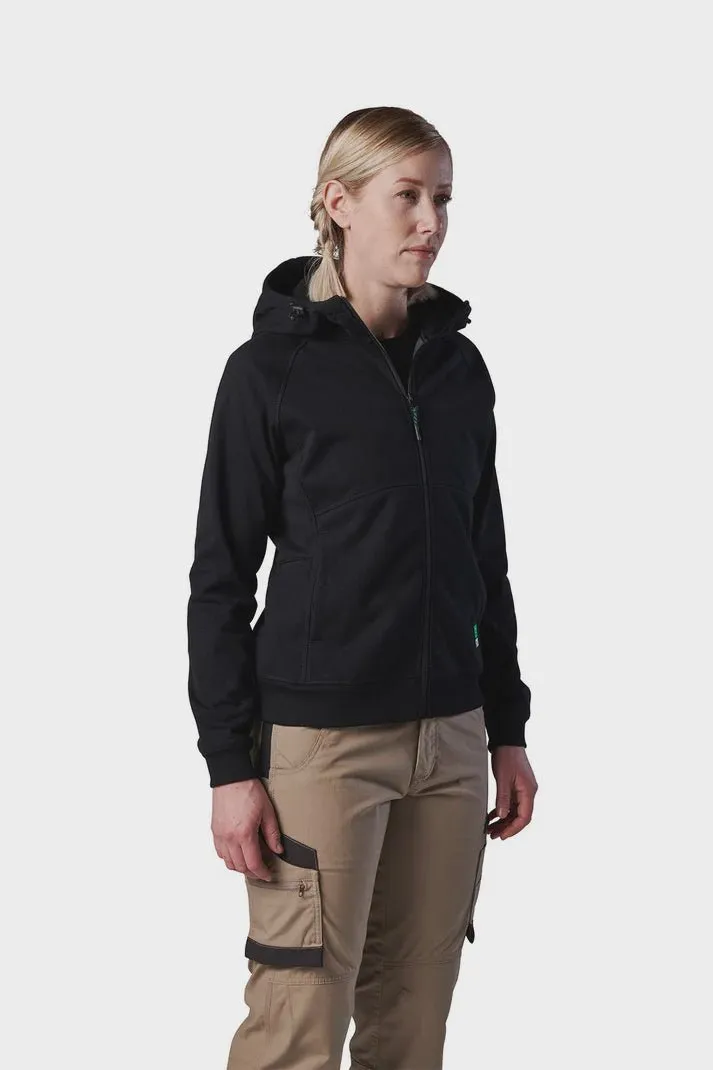 FXD WF-3W 3-LAYER BONDED MEMBRANE FLEECE HOODIE - BLACK