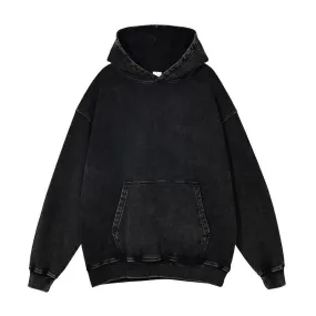 Heavy Batik Distressed Hoodie