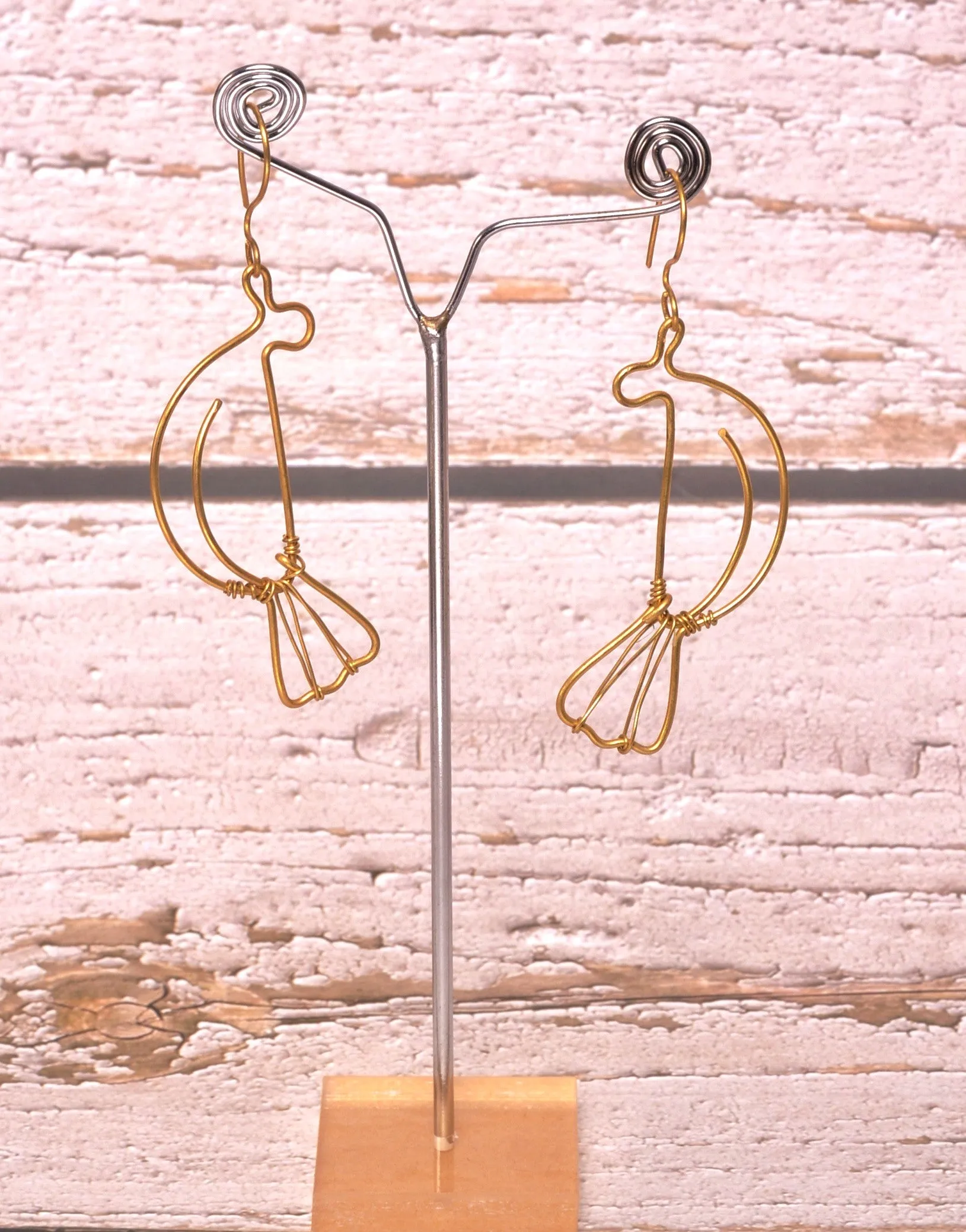 Jaagrithi Contemporary Dokra Earrings