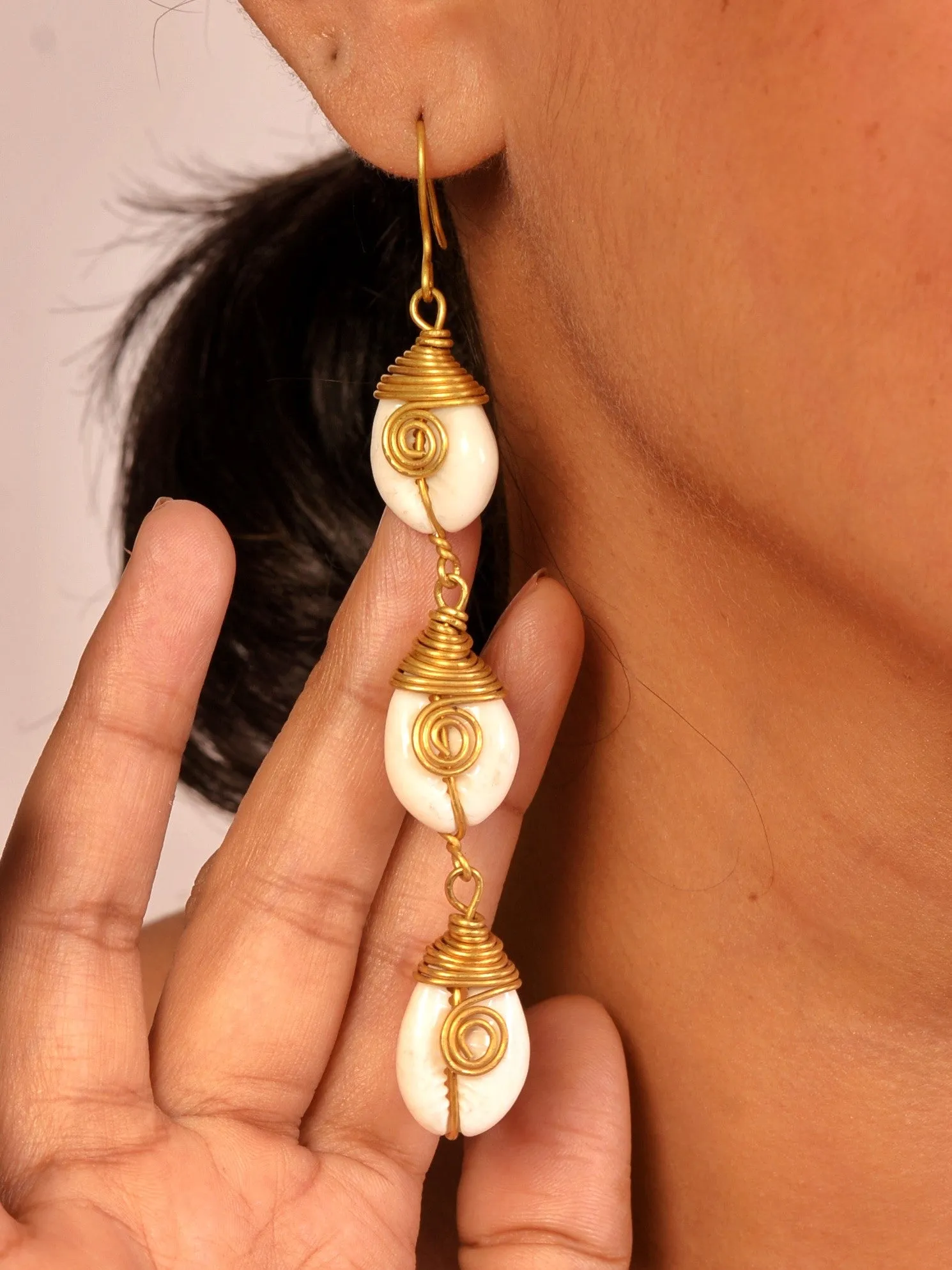 Lakshana Contemporary Dokra Earrings