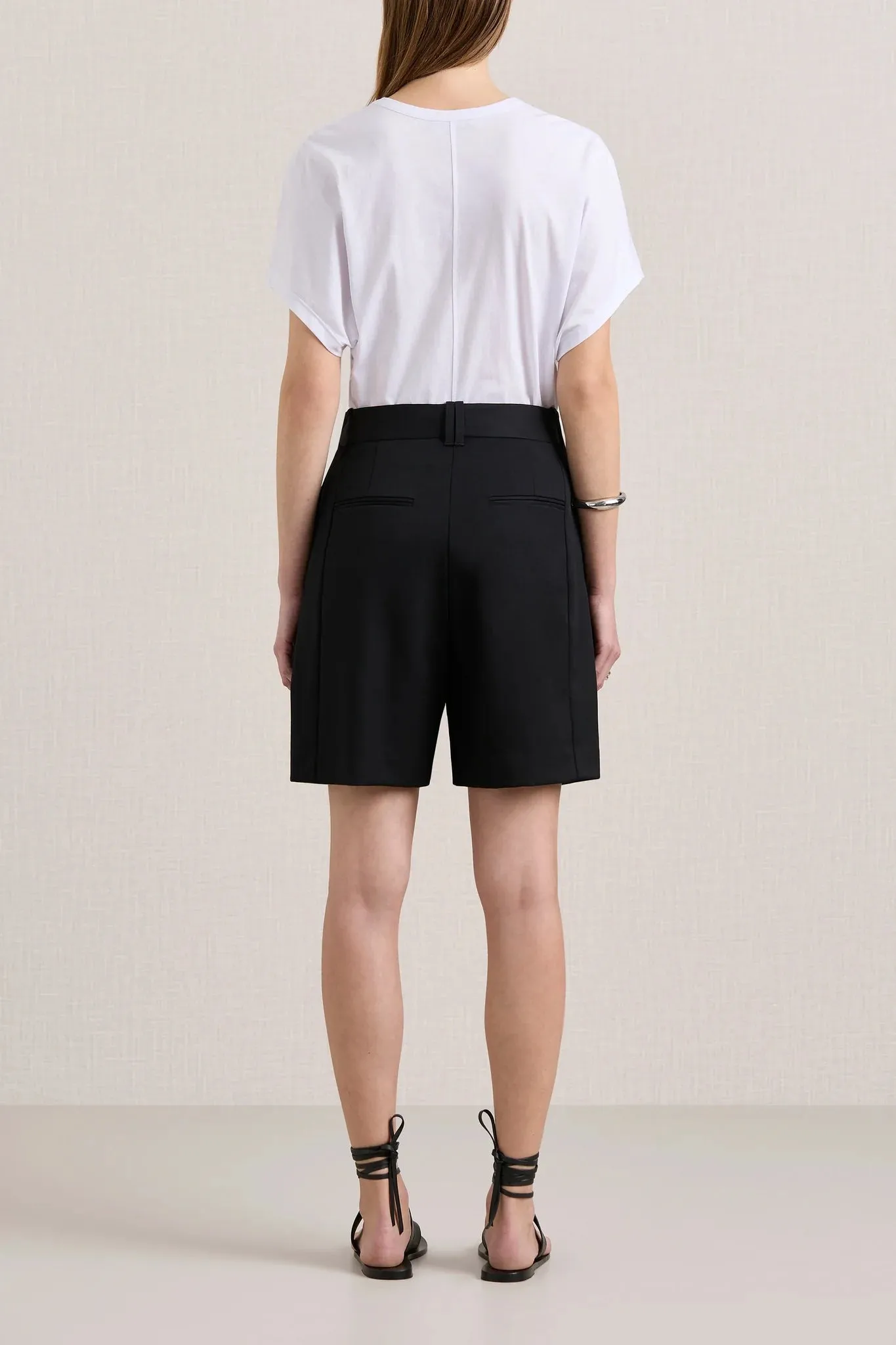 Mae Batwing Tee in Parchment