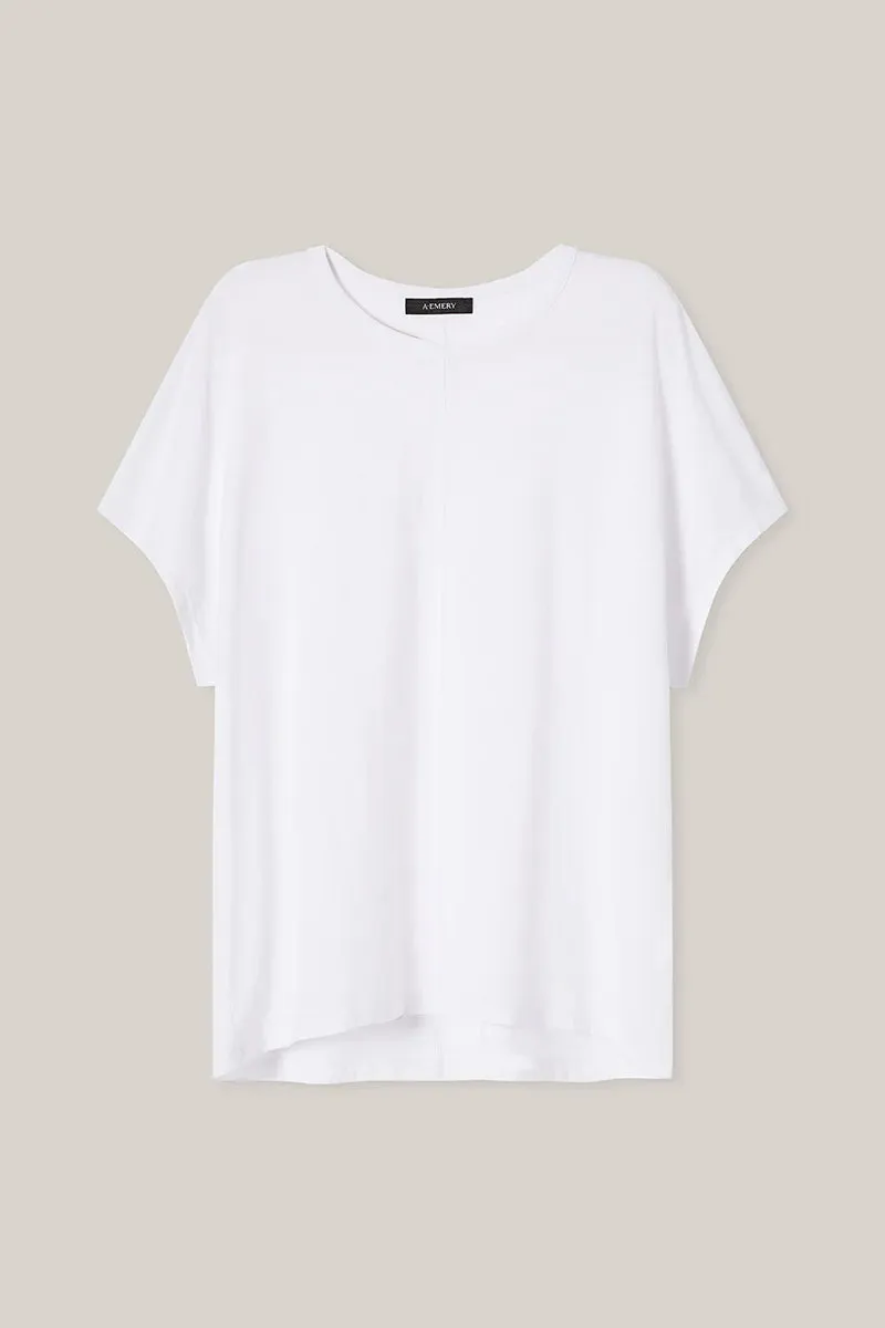 Mae Batwing Tee in Parchment
