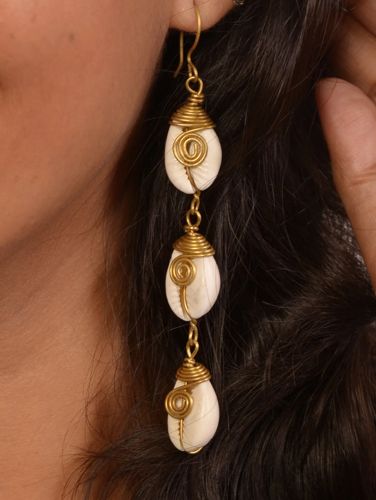 Nandita Contemporary Dokra Hasli Necklace & Earrings set