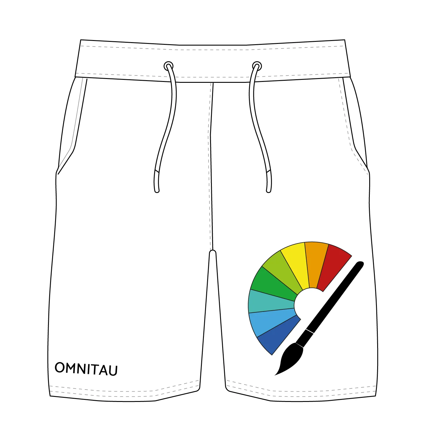 Omnitau Kid's Bespoke Loose Fit Basketball Shorts - Manual Order