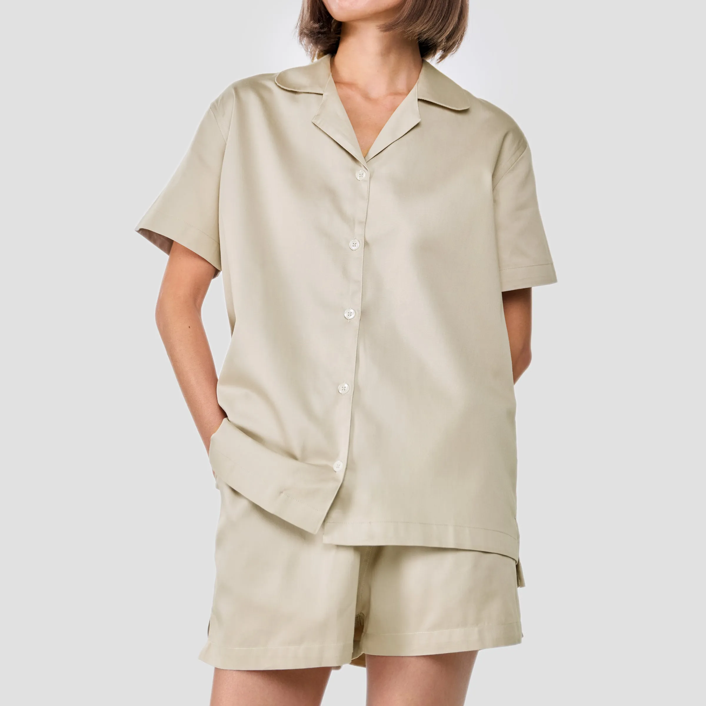 Organic Cotton Women's Loungewear Shirt