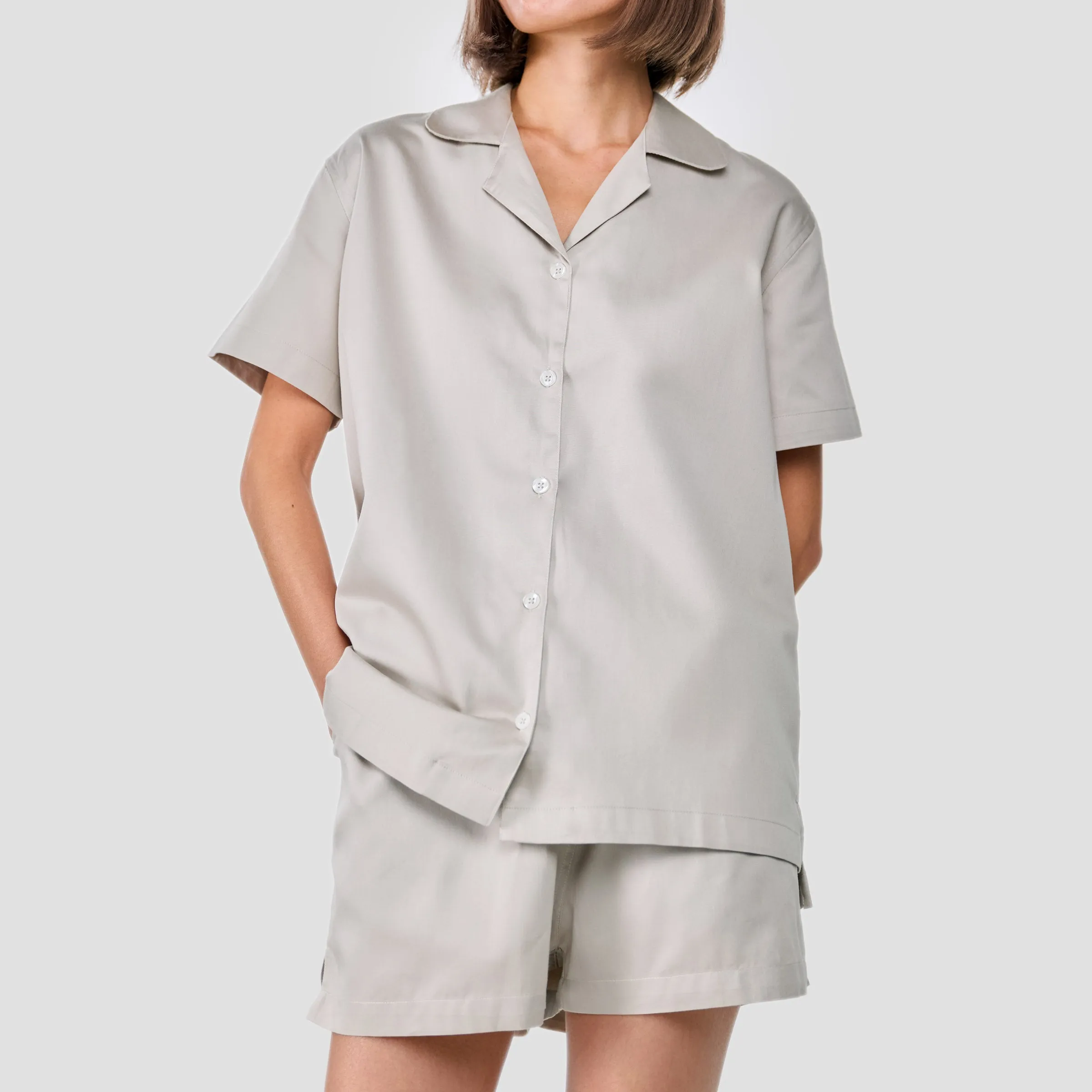 Organic Cotton Women's Loungewear Shirt
