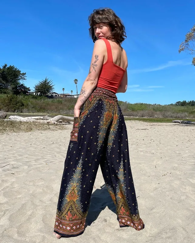Peacock Pants (Open Leg)