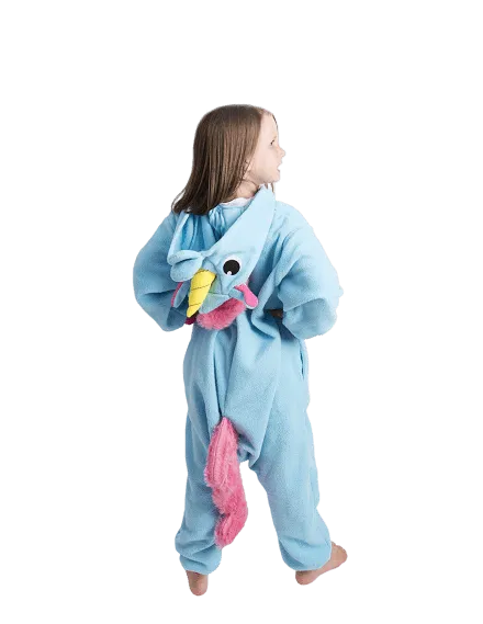 Unicorn Onesie Blue