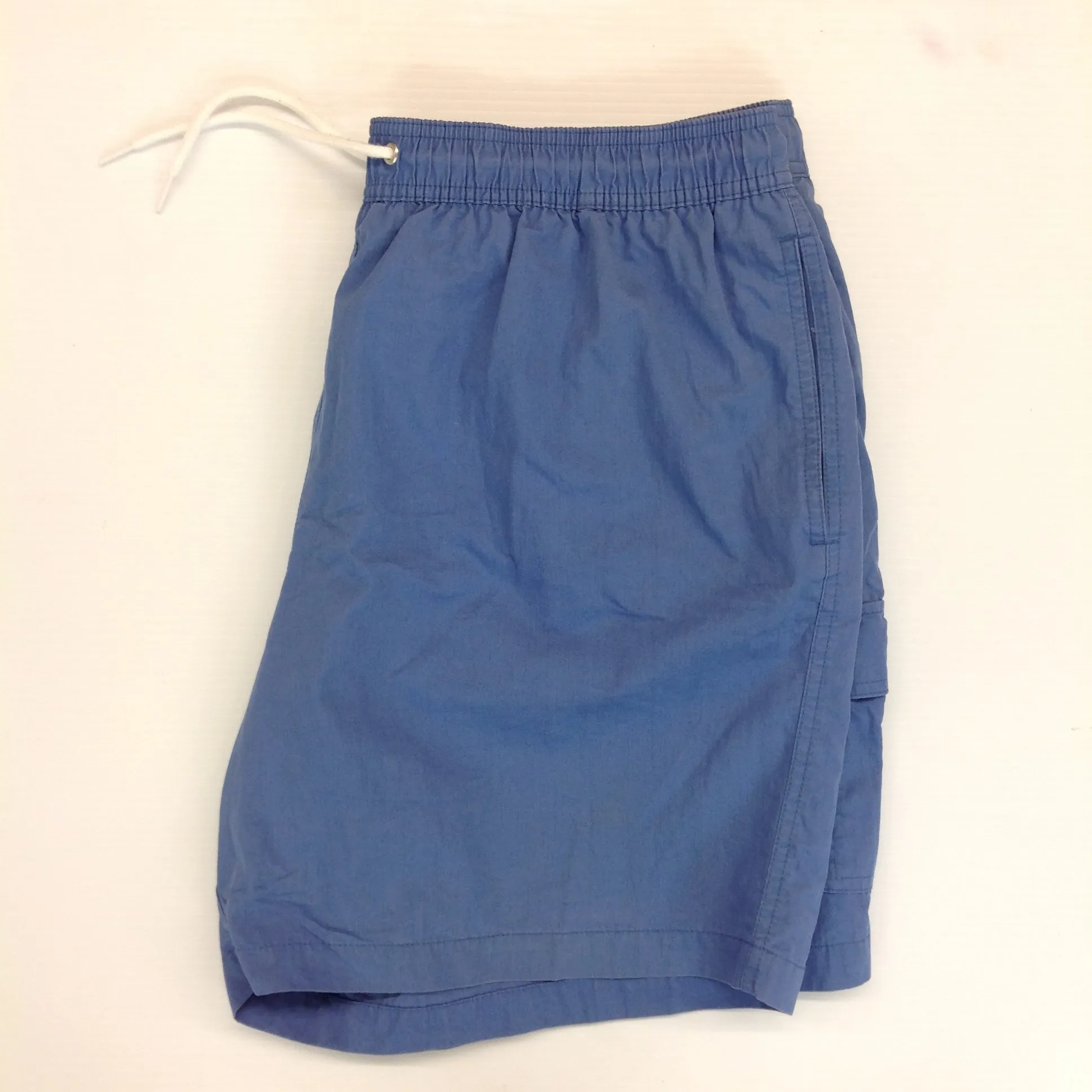 Vintage 346 Brooks Brothers Blue Swim Trunks Shorts Bathing Suit Men's Large