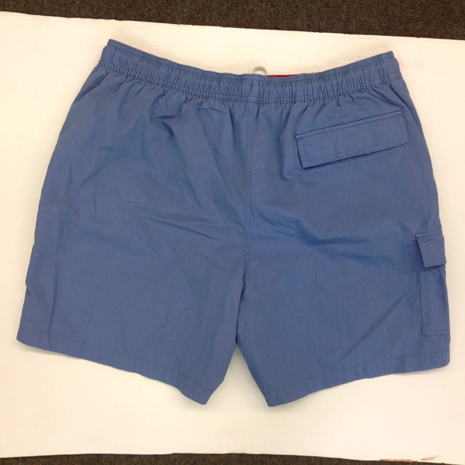 Vintage 346 Brooks Brothers Blue Swim Trunks Shorts Bathing Suit Men's Large