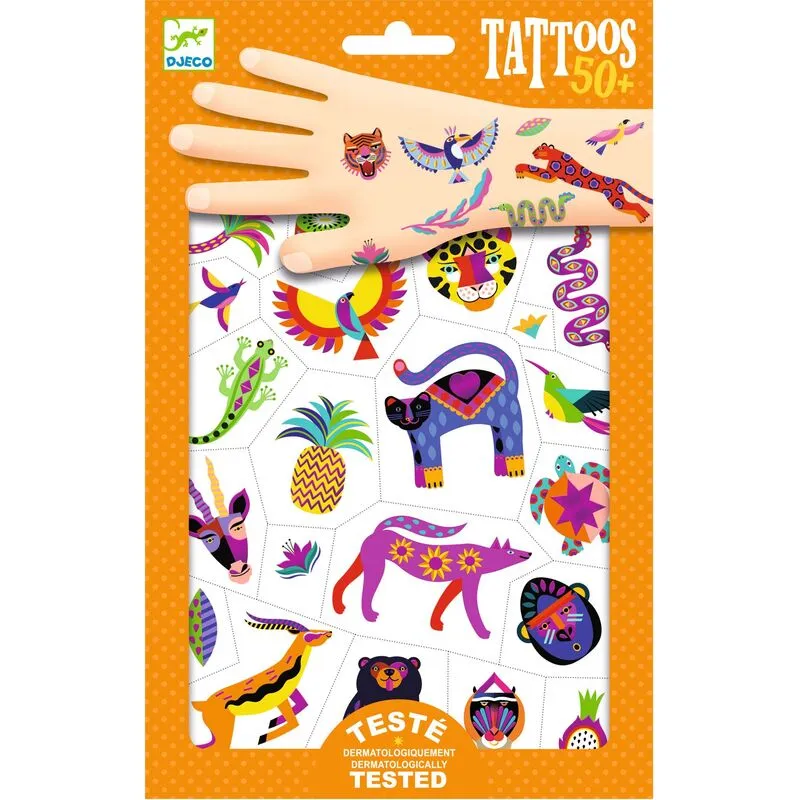 Wild Beauty Tattoos by Djeco